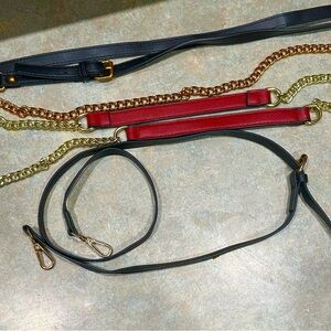 💋 Multiple Pirse Bag Straps. Could use for your designer bags.